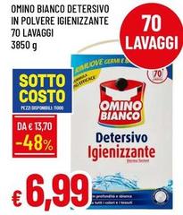 Omino Bianco - Detersivo In Polvere Igienizzante 70 Lavaggi