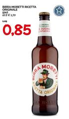 Moretti - Birra Ricetta Originale