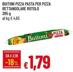 Buitoni - Pizza Pasta Per Pizza Rettangolare Rotolo