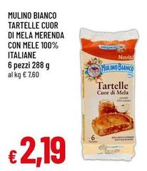 Mulino Bianco - Tartelle Cuor Di Mela Merenda Con Mele 100% Italiane