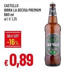 Castello - Birra La Decisa Premium