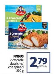 Findus - 2 Croccole Classiche/ Con Spinaci
