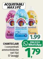 Chanteclair - I Concentrati Ammorbidente