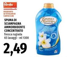 Spuma di Sciampagna - Ammorbidente Concentrato