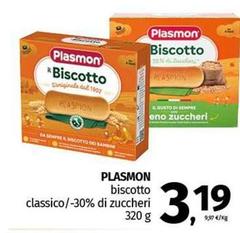Plasmon - Biscotto Classico/-30% Di Zuccheri