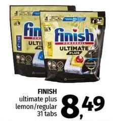 Finish - Ultimate Plus Lemon/regular