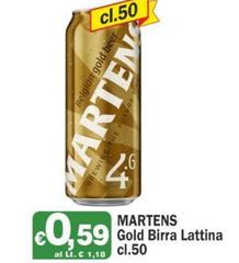 Dr. martens - Gold Birra Lattina