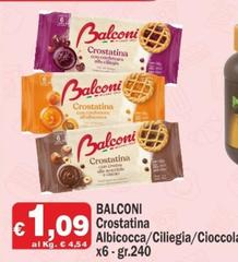 Balconi - Crostatina Albicocca