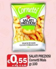 Salati preziosi - Cornetti Mais