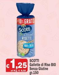 Scotti - Gallette Di Riso Bio Senza Glutine