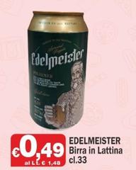 Edelmeister - Birra In Lattina