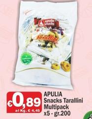 Apulia food - Snacks Tarallini Multipack