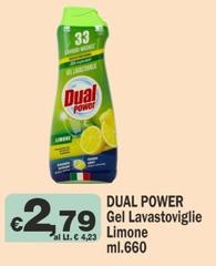 Dual - Gel Lavastoviglie Limone