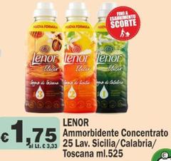 Lenor - Ammorbidente Concentrato 25 Lav. Sicilia/Calabria/Toscana
