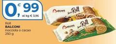 Balconi - Roll Nocciola O Cacao