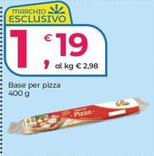 Base Per Pizza