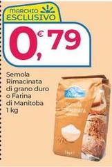 Semola Rimacinata Di Grano Duro O Farina Di Manitoba