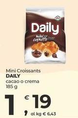 Mini Croissants Cacao O Crema