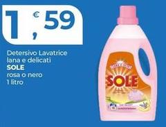 Sole - Detersivo Lavatrice Lana E Delicati