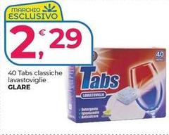 Glare - 40 Tabs Classiche Lavastoviglie