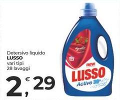 Lusso - Detersivo Liquido
