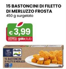 Frosta - 15 Bastoncini Di Filetto Di Merluzzo