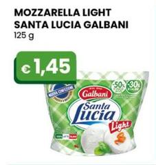 Galbani - Mozzarella Light Santa Lucia