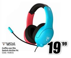 Turtle beach - Cuffie Con Filo Switch Airlite Fit