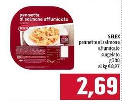 Selex - Pennette Al Salmone Affumicato Surgelato