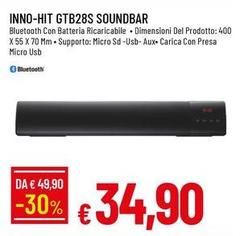 Inno-Hit - Inno-hit Gtb28s Soundbar