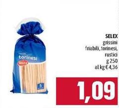 Selex - Grissini Friabili, Torinesi, Rustici