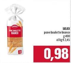 Selex - Pane Bauletto Bianco