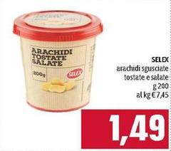 Selex - Arachidi Sgusciate Tostate E Salate