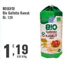 Noi & voi - Bio Gallette Kamut