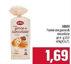 Selex - Panini Con Gocce Di Cioccolato