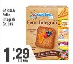 Barilla - Fette Integrali