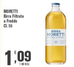 Moretti - Birra Filtrata A Freddo