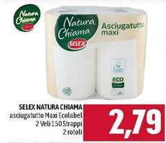 Selex - Natura Chiama Asciugatutto Maxi Ecolabel