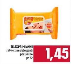 Selex - Salviettine Detergenti Per Bimbo