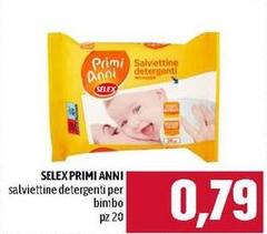 Selex - Primi Anni Salviettine Detergenti Per Bimbo