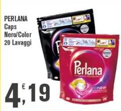 Perlana - Caps Nero/Color