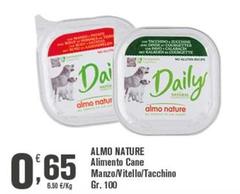 Almo Nature - Alimento Cane Manzo/itello/tacchino