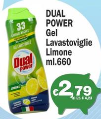 Dual - Gel Lavastoviglie Limone
