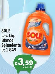 Sole - Lav. Liq. Bianco Splendente