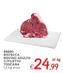 Bistecca Bovino Adulto C/Filetto Toscana