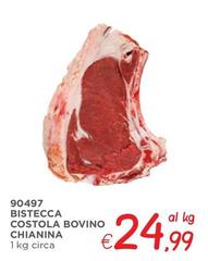 Bistecca Costola Bovino Chianina