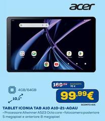 Acer - Tablet Iconia Tab A10 A10-21-A0AU