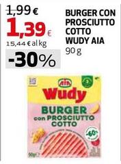 Aia - Burger Con Prosciutto Cotto Wudy