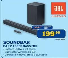 Jbl - Soundbar Bar 2.1 Deep Bass MKII