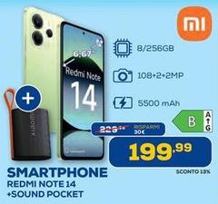 Xiaomi - Smartphone Redmi Note 14 +sound Pocket